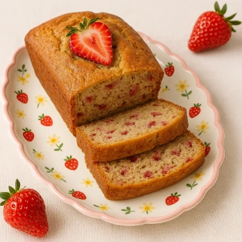 strawberry banana bread